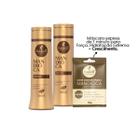 Kit Haskell Mandioca Shampoo + Condicionador 300ml +Dose 40g