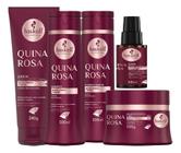 Kit Haskell Quina Rosa Sh Cond Máscara 300ml 5 Itens Completo