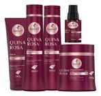 Kit Haskell Quina Rosa Sh Cond Máscara 500ml 5 Itens Completo