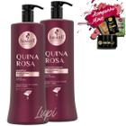 Kit Haskell Quina Rosa Shampoo Condicionador 1l