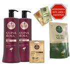 Kit Haskell Quina Rosa Shampoo E Condicio 1l + Dose Mandioca