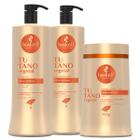 Kit Haskell Tutano Shampoo Cond E Másc Força E Nutrição 900g