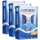 Kit Hastes Flexíveis Cotonetes 450 unidades