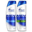 Kit Head & Shoulders - Shampoo Anticaspa Menthol Sport Masculino - 400mL + Anticaspa 3 em 1 Masculino 400ml