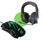 Kit Headset Gamer BlackFire Fortrek + Mouse Raptor Fortrek