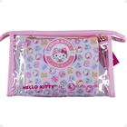 Kit Hellokitty:2 Necessaire Transparente E Estampada Kchk03R