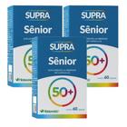 Kit Herbamed Supra Sênior 50+ Com 3 Caixas De 60 Cápsulas Cada