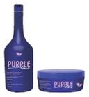 Kit Hidratação Capilar Loiras Matizador Platinum Violeta