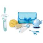 Kit Higiene Azul - Chicco com Escova Massageadora de Gengiva