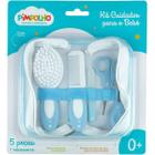 Kit Higiene Bebe 5 Pecas com Estojo Necessaire Pimpolho