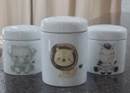 Kit higiene bebê Safari 3 potes - Tudo Porcelana
