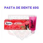 Kit Higiene Dental Pet - Pasta de Dente 60g + Escova Dente Longa + 2 Escova Dedeira para Caes/Gatos