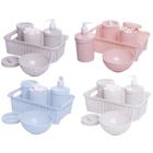 Kit Higiene Infantil Trama Multiuso com 5 Peças Menina Menino - Plasútil 