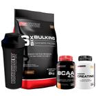 Kit Hipercalórico 6 Six Bulking 6Kg+ Power Creatina 100G - Bodybuilders