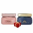 Kit Hobety Máscara Banho De Ouro 300G + Masc Rose Gold 300G