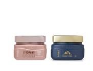 Kit Hobety Máscara Banho De Ouro +Máscara Rose Gold