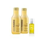 Kit Hobety Tecno Gold Shampoo 300Ml+Hidratante 300Ml+Blend