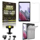 Kit Home Office Tablet Samsung A7 Lite 8.7 T220/T225 + Suporte + Capinha Silicone Transparente + Pelicula Armyshield