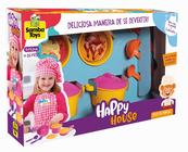 Kit House Jogo De Panelas Infantil Menina Samba Toys