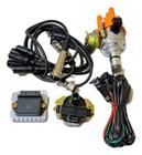 Kit Ignição Eletrônica Fusca + Jg Cabos De Vela Sensor Hall