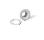 Kit Ilhóses com Arruela Wer027 Branco 70 Peças Eyelet Washer Toke e Crie