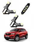 Kit Iluminação Lampada LED Renault Kwid 2020 2021 2022 2023