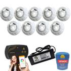 Kit Iluminação Para Piscina até 144m² Com Leds Rgb 9w + SmartLux - Zizi Piscinas