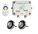 Kit Iluminação Piscina - Contr Touch + 2 Leds 18W Tholz - Tholz / Tfl Automacao