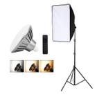 Kit Iluminação Softbox 50X70 Com Lâmpada Bivolt 55W E Tripé