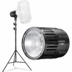 Kit Iluminador Led Godox Litemons Lc30d 5600k Com Softbox E Tripé 2m