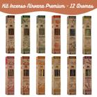 Kit Incenso Nirvana Premium - 12 Aromas