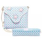 Kit Infantil Bolsa e Estojo Estrelinhas, Magicc Bolsas