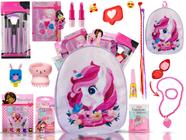 Kit Infantil C/ Maquiagem Mochila + Batom Esmalte Top BZ134