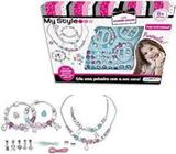 Kit Infantil Pulseiras E Colares My Style Life Charms Deluxe