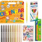 Kit De Desenho 20 Desenhos Para copiar Com Placa Refletora - Big Star - Kit  de Colorir - Magazine Luiza