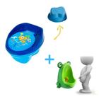 Kit Infantil Troninho Disney Nemo + Mictório Sapinho Verde