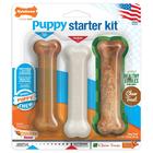 Kit Inicial Nylabone para Filhotes - 2 Brinquedos e Guloseimas