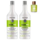 Kit Inoar Cicatrifios Shampoo + Condicionador + Óleo De Argan 7M