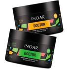 Kit Inoar Doctor Máscara Hidratação 250g + Nutrição 250g