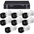 Kit Intelbras 8 Câmeras Full Hd VHL 1120 B + DVR 1108 Intelbras + Acessórios