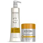 Kit Intensiva Profissional Shampoo Nutrição Intensiva 1 Litro + Máscara Hidratante Intensiva 550g Kevon