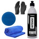 Kit Interior Automotivo Vonixx Restaura Plástico e Borracha Intense + Aplicadores