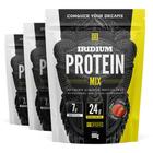 Kit Iridium Whey Protein Mix - 3 unidades com 900g cada