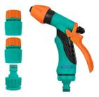 Kit Irrigação Engates Rápidos Hidropistola 4pçs Jardim C9122 - Tramontina