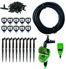 Kit Irrigação Micro Aspersão + Temporizador Automatico-10Und