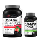 Kit isolate definition 900g + cafeína 200mg 30 caps body action