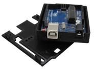 Kit Italy Com Placa Para Arduino Uno R3 Mega328p Atmega16u2 + Case Fabricada em Impressora 3d
