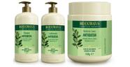 Kit Jaborandi Antiqueda e Crescimento 3 Produtos (Shampoo e Condicionador 1L + BC 500g)