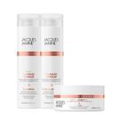 Kit Jacques Janine Damage Repair Shampoo Condicionador 240ml Máscara Tratamento 80g