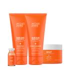 Kit Jacques Janine Hair Sun Protect Shampoo Condicionador Máscara e Ampola (4 produtos)